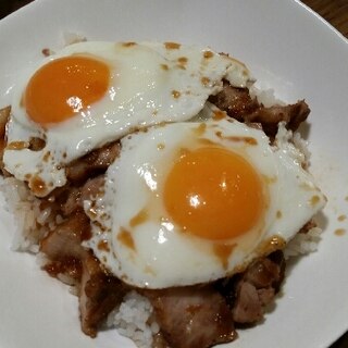 今治名物♪焼豚玉子飯